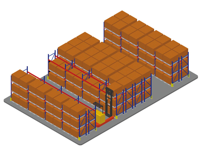 双深度托盘货架